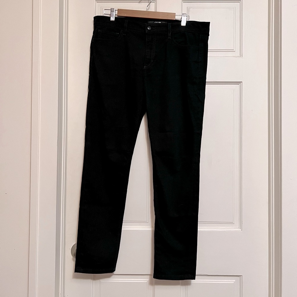 Joes Jeans Black Straight Ankle Jeans
